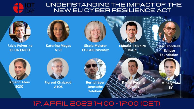 IoT Day Online Roundtable "Compliance and Beyond: Understanding the Impact of the New EU Cyber Resilience Act"