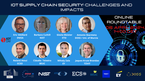 "IoT Supply Chain Security: Challenges and Impacts" Virtual Rountable